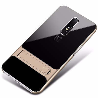 

Goowiiz Phone Case For OnePlus 3T55T6 Fashion Slim Shockproof Silicone TPU PC Hard Bracket