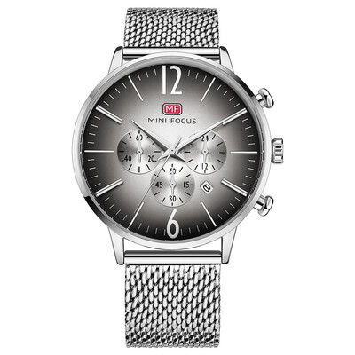 

BOFUTE Male Watches Fashion Casual Watch Quartz Watches Calendar Waterproof Metal Mesh Belt Genuine Leather Strap 0114G