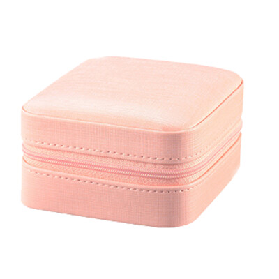 

Macaron Compact Jewelry Box Pink