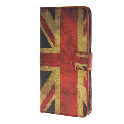 

MOONCASE Case for Samsung Galaxy A8 Pattern series Leather Flip Wallet Card Slot Stand Back Cover