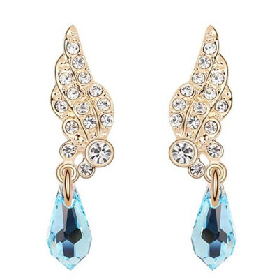 

High Quality Drop Earrings Made with Crystal from Austrian Elements Women Pendientes for Wedding Party Jewelry 6805