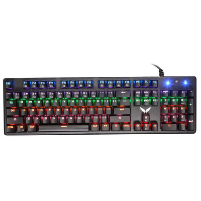 

HOPECENT CK910 Backlit Gaming Keyboard Green Axis Mechanical Keyboard Gaming Keyboard