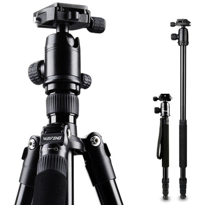 

Weifeng (WEIFENG) WF-C6611 carbon fiber tripod SLR camera photography tripod bracket travel portable tripod black