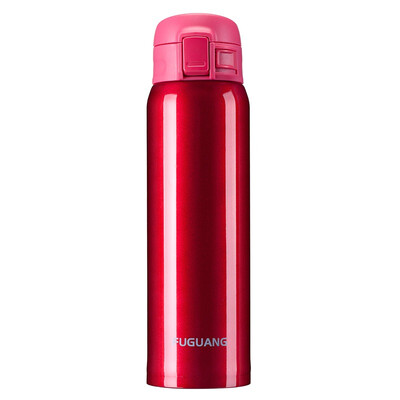 

Jingdong Supermarket Fu Guang vacuum stainless steel men&women business bomb cover portable insulation Cup 350ml pink WFZ1010-350