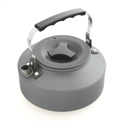 

mymei 1.1L Mini Portable Outdoor Hiking Camping Survival Water Kettle Teapot