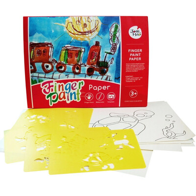 

Merlot JoanMiro children's finger painting guide painting JM01542