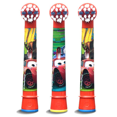 

Oralb EB10-3K childrens electric toothbrush head for DB4510K D10 D12 3 pcs
