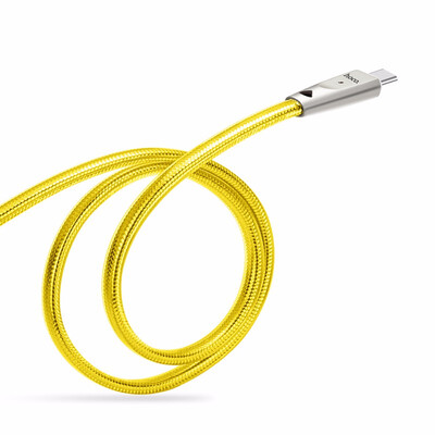 

HOCO Original Zinc Alloy Jelly Type-C to USB Charging Data Cable for Samsung LG Sony Xiaomi Charger Wire Data Transfer Sync