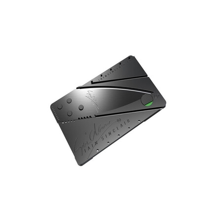 

Folding Knife Creative Business Cards Plastic Camping Hardware Tool Survival Tool