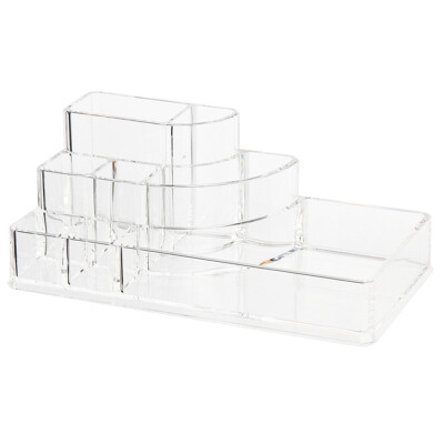 

UpperX Organizer Storage Box Acrylic Cosmetic Display box for Makeup Storage transparent