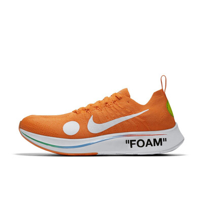 

Nike NIKE running shoes Zoom Fly Mercurial FK Off-White Abloh Orange Men women sports shoes