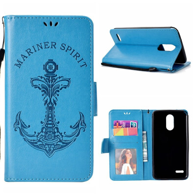 

MOONCASE Huawei Mate 10 Pro Embossed Mermaid Anchor Holster - Blue