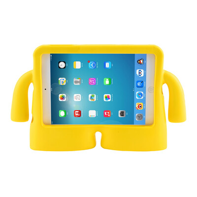 

Противоударные Дети ручки EVA пены чехол для Apple Ipad Mini 2 Желтый