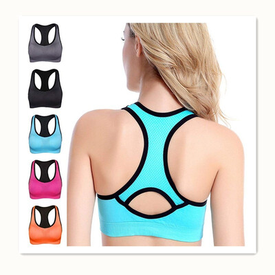 

High-elastic running bra sports bra without steel ring running aerobics yoga quick-drying underwear