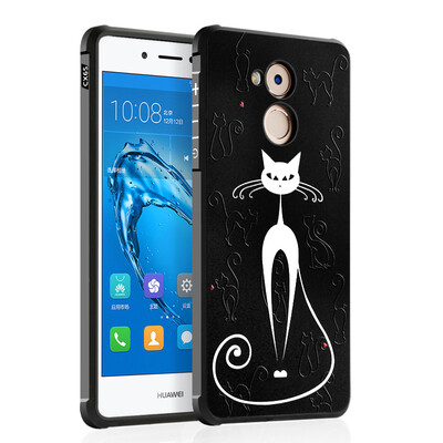 

Goowiiz Fashion Phone Case For Huawei Enjoy 66S Luxury 3D Cute Cartoon Slim Full Soft Silicone Prevent falling