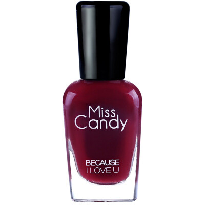 

Miss Candy Health refers to color green can be peelable peel nail polish princess cherry deep red red MG28