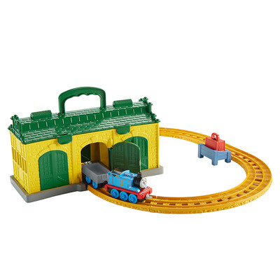 

Thomas & Friends Small Train Track Toys The Sixth Machine Room Garage Set DGC10