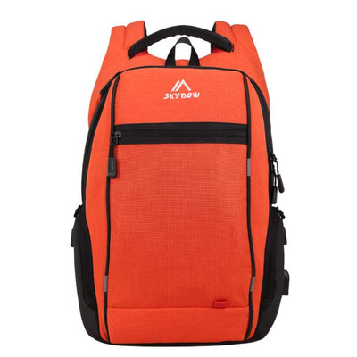 

Fashion USB Charging Backpack College Windproof Backpack Oxford Cloth Laptop Student Bag