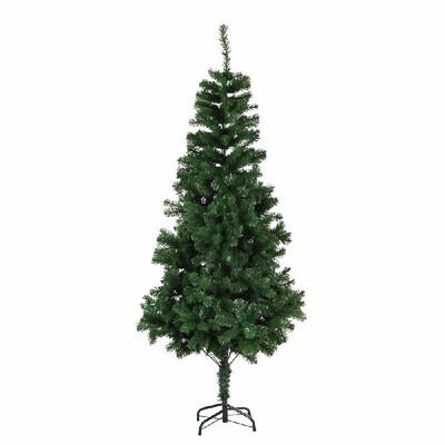 

180cm210cm Artificial PVC Christmas Pine Tree Spruce Hinged With Solid Metal Stand 8001000 Tips Full Tree