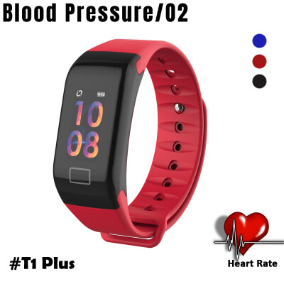 

Intelligent color screen Bracelet movement step by step sleep monitoring heart rate blood pressure oxygen movement circular screen