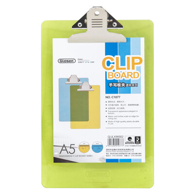 

Jinlongxing Glosen C1079 A4 butterfly board clip note writing board folder dazzling pad folder folder office color random hair