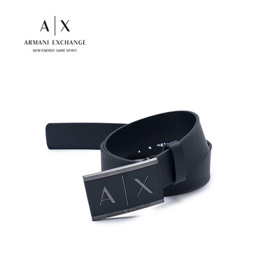 

ARMANI EXCHANGE Armani luxury 18 autumn&winter new mens fashion commuter belt 951019-CC507-18F NAVY-37735 36