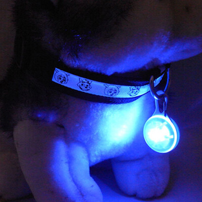 

Bright Dog Pet LED Night Safety Flash Light for Collar Push Button Switch Flashing Pet Dog Collar LED Glowing Collar Accessorie