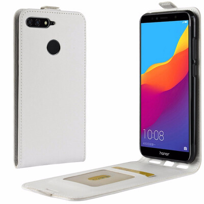 

for Huawei Honor 7C Flip Leather Case for Huawei Honor 7C 57" AUM-L41 Russian Version Retro Wallet Case Leather Cover Cases