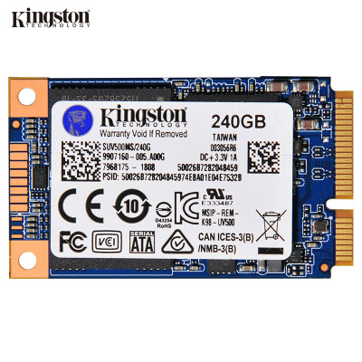 

Kingston UV500 Seires 240G MSATA Solid State Hard Drive