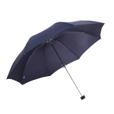 

Paradise Umbrella Umbrella 307E5 Navy Blue Folding Umbrella Water Repellent Dry Business Umbrella