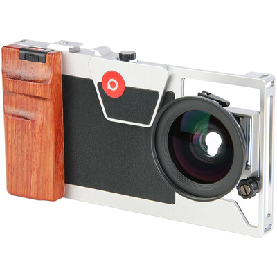 

Beno CGTM2 mobile phone photographer VLOG video rabbit cage wide angle fisheye macro lens single&double lens titanium bracket live mobile phone clip