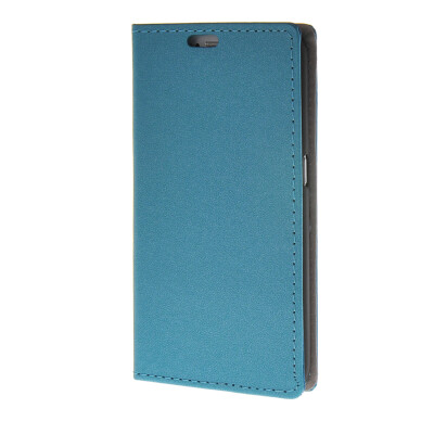 

MOONCASE Protection Leather Wallet Flip Card Slot Holster Pouch Stand Shell Back Case Cover for Samsung Galaxy S6 Blue