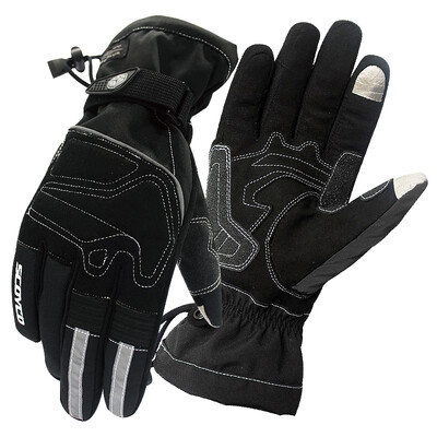 

Sai Yu SCOYCO motorcycle riding gloves waterproof touch screen windproof warm gloves motorcycle racing gloves winter MC30 male models black