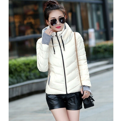 

2017 Winter Jacket Women Parka Thick Winter Outerwear Plus Size Down Coat Short Slim Design Cotton-padded Jackets&Coats