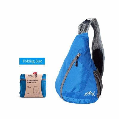 

Packable Shoulder Backpack Folding Sling Chest CrossBody Bag for Bicycle Sport Hiking Travel Camping