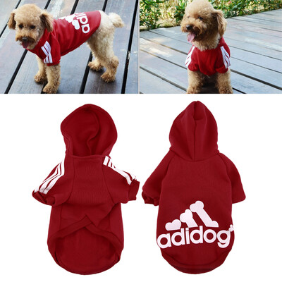 

Одежда для собак Большой размер Зимний осеннее пальто больших собак толстовка с капюшоном Apparel 100% хлопок Размер L