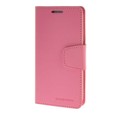 

MOONCASE чехол для Samsung Galaxy S6 Edge PU Leather Flip Wallet Card Slot Stand Back Cover Pink