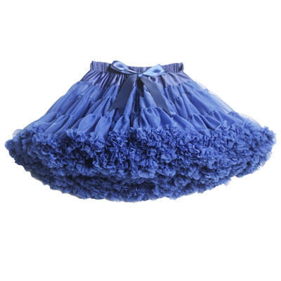 

Buenos Ninos Baby Girl Solid Pettiskirt Children Multi-layer Party Dresses
