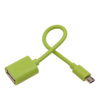

Green NEW Pure Color Mini USB OTG Cable Adapter for Samsung Mobile Phone GALAXY S4