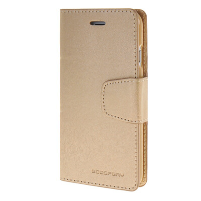 

MOONCASE чехол для iPhone 6 (4.7") PU Leather Flip Wallet Card Slot Stand Back Cover Gold
