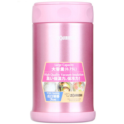

Как печать ZO JIRUSHI750ml нержавеющая сталь вакуумная изоляция выпекать горшок обед ланч SW-FCE75-PS розовый