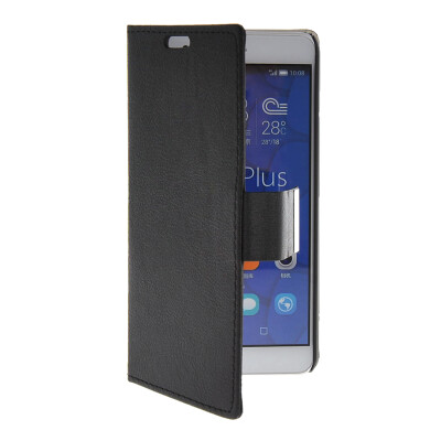 

MOONCASE Slim Leather Side Flip Wallet Card Slot Pouch with Kickstand Shell Back чехол для Huawei Honor 6X Black