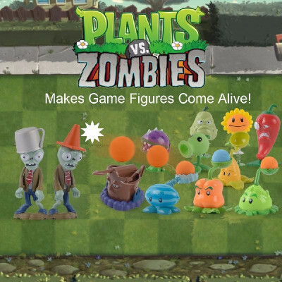 

New Plants VS Zombies Action Figure Set Collectible Mini Figure Toy Kids Dolls Birthday Gift