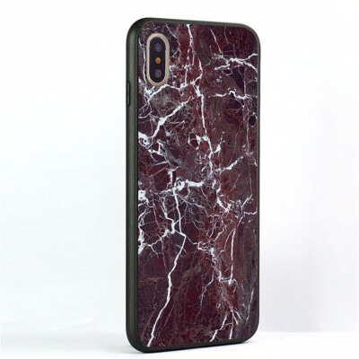 

Marble Phone Case For iPhone X 5 5s 6 7 8 Plus Soft TPUHard PC