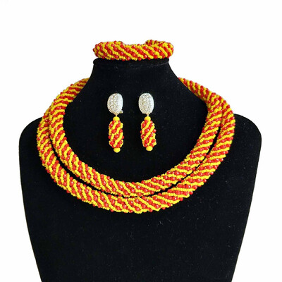 

Chunky Bib Style Light Green Beads Coral Jewelry African Jewelry Sets For Women Wedding Bridal Statement Necklace Free Shipping