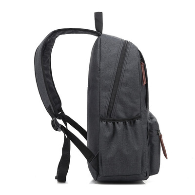 

Fashion student bag neutral solid color Oxford men&women backpack backpack