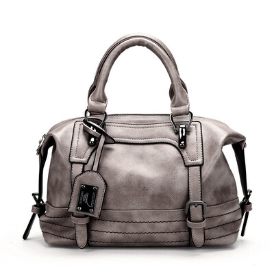 

New Fashion Ladies Single Shoulder bags for women 2018 Travel Bag Simple Oil Wax Skin Tote Handbag