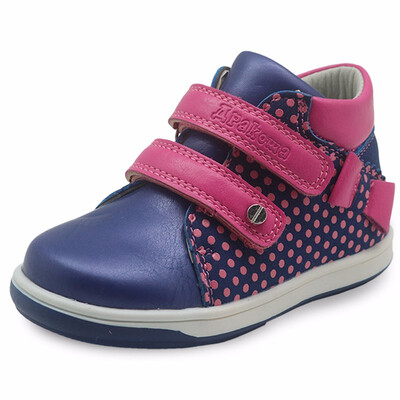 

Girls Shoes Spring Autumn Pu Leather Childrens Shoes with Zip Anti-Slip Kids Lovely Sneaker for Toddler Girls Eur 20-25