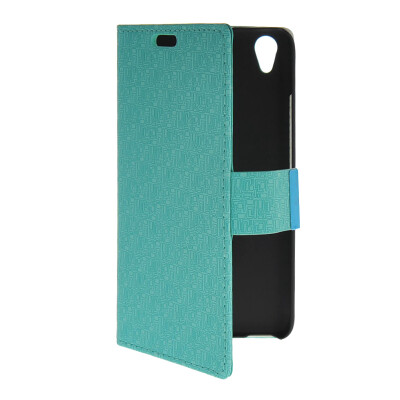 

MOONCASE Slim Leather Side Flip Wallet Card Slot Pouch with Kickstand Shell Back Case Cover for Huawei Honor 4 Play Mint Green