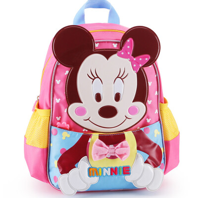 

Disney Disney bag kindergarten small middle school boy girl Mickey baby cute shoulder bag 11226 rose